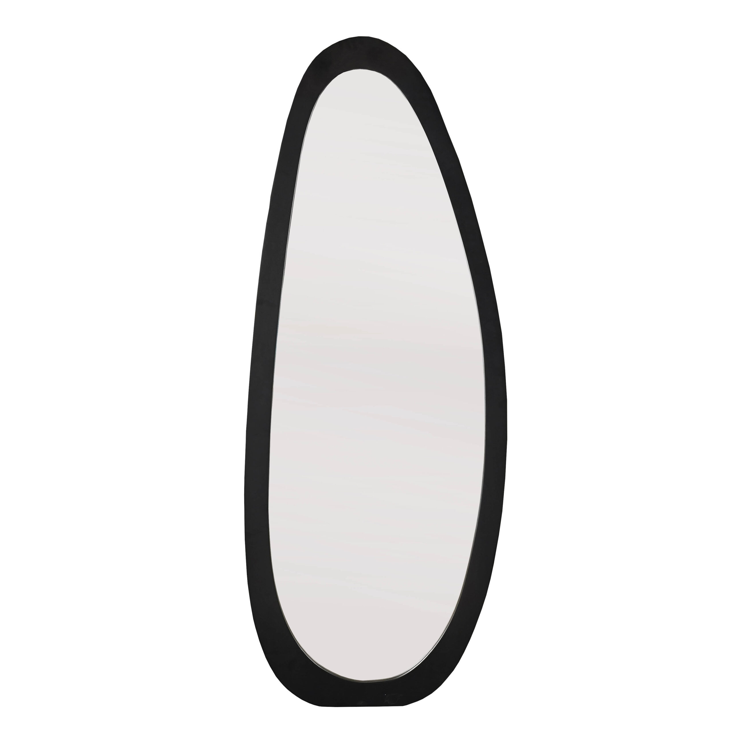 Organische spiegel Lou Zwart Mangohout 180 cm - Image 1
