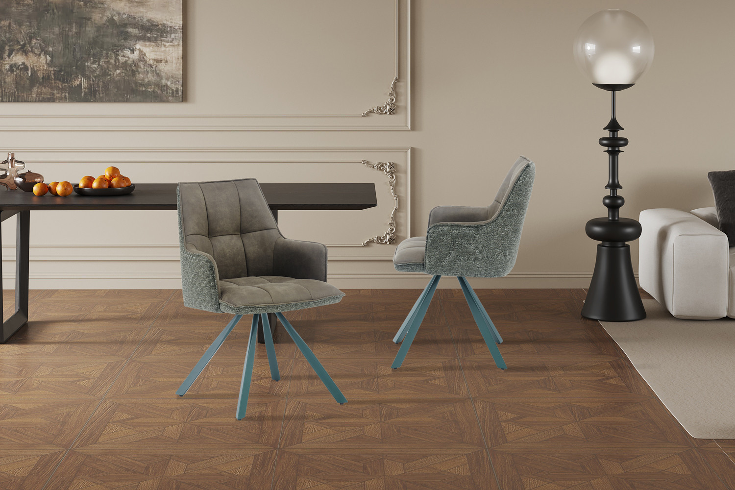 Image 2 for NEW - Stoel Solenne Draaibaar tot 0 Ote Jonah 024 & Present 355 Groen