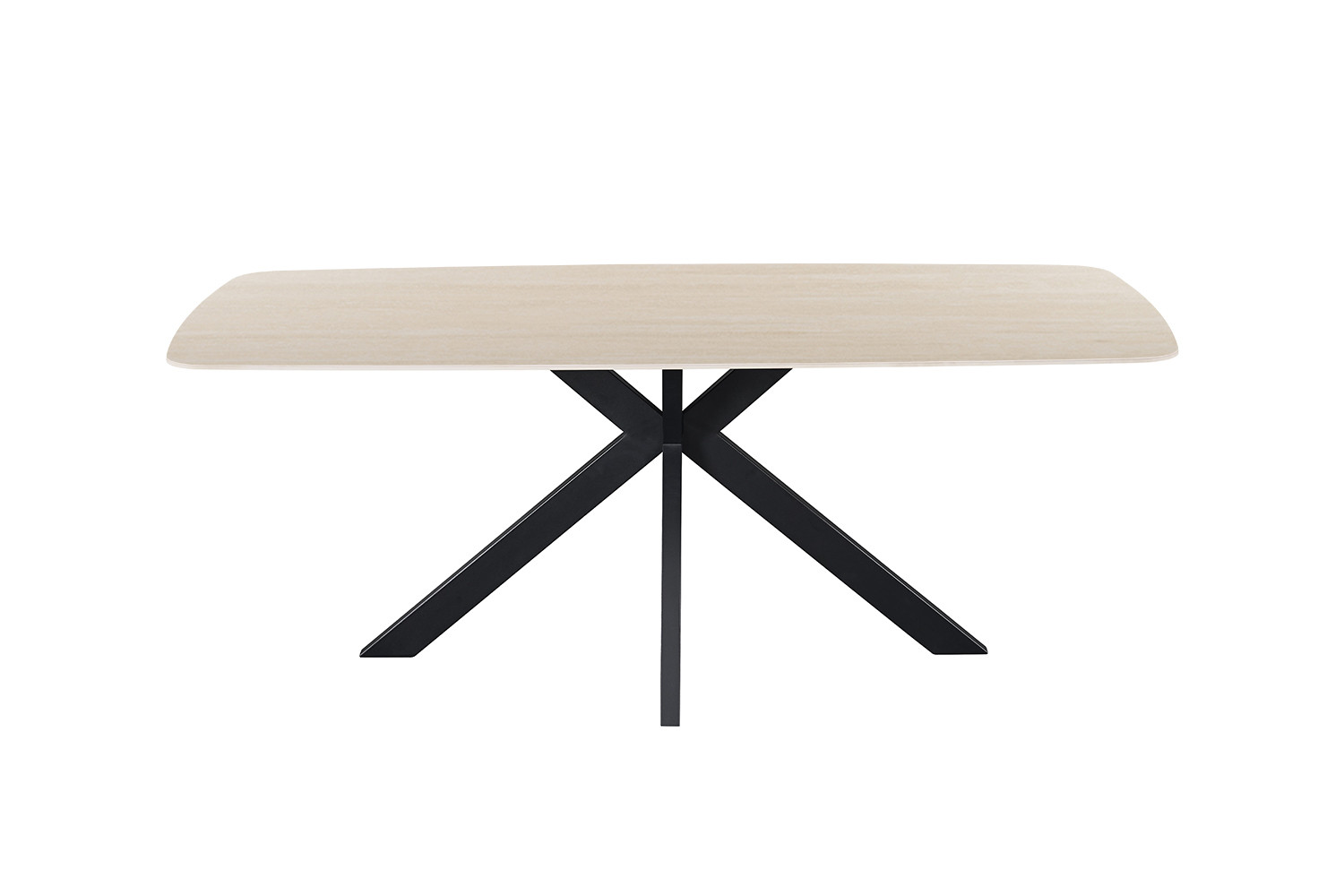 Image 4 for NEW - Tafel Apollo 200 cm Deens Ovaal Steen Baroque Beige